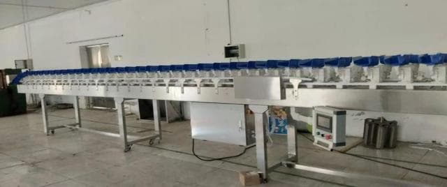 Оборудование для производства и обработки куриных лап - изображение 7, Сортировочные весы коробчатого типа