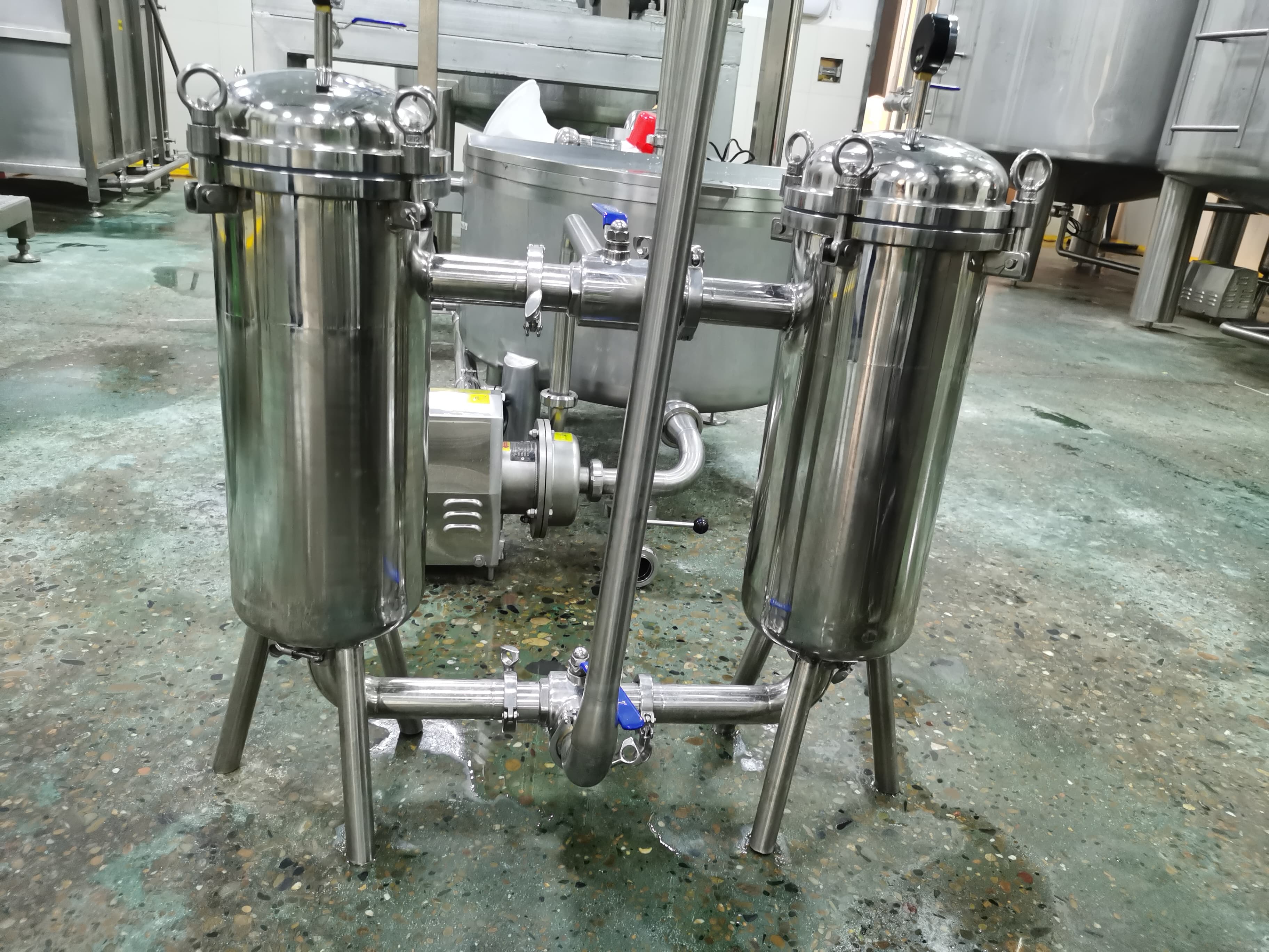 Оборудование для производства яблочного пюре - изображение 22, Фильтр с двумя емкостями