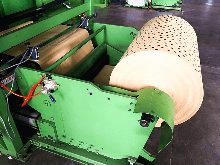 Автоматическая машина для резки и перемотки упаковочной бумаги - изображение 5, Разматывающая часть