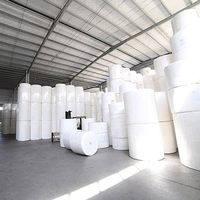 Оборудование для резки туалетной бумаги - изображение 4, Сырьевая бумага в больших рулонах