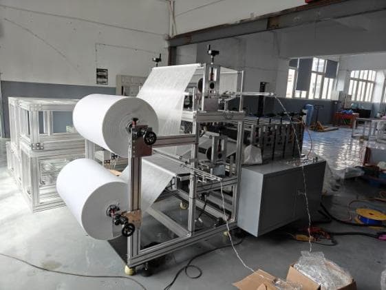 Оборудование для производства нарукавников из нетканого материала - изображение 2, детальный вид оборудования