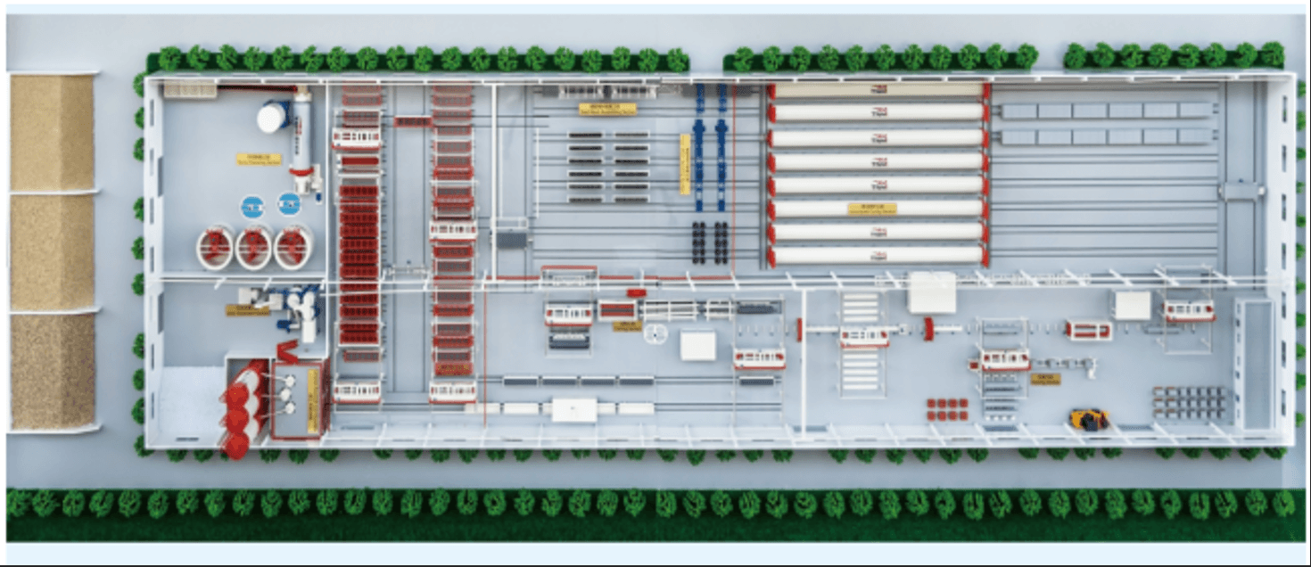 Линия для производства газобетонных блоков - изображение 1, детальный вид оборудования
