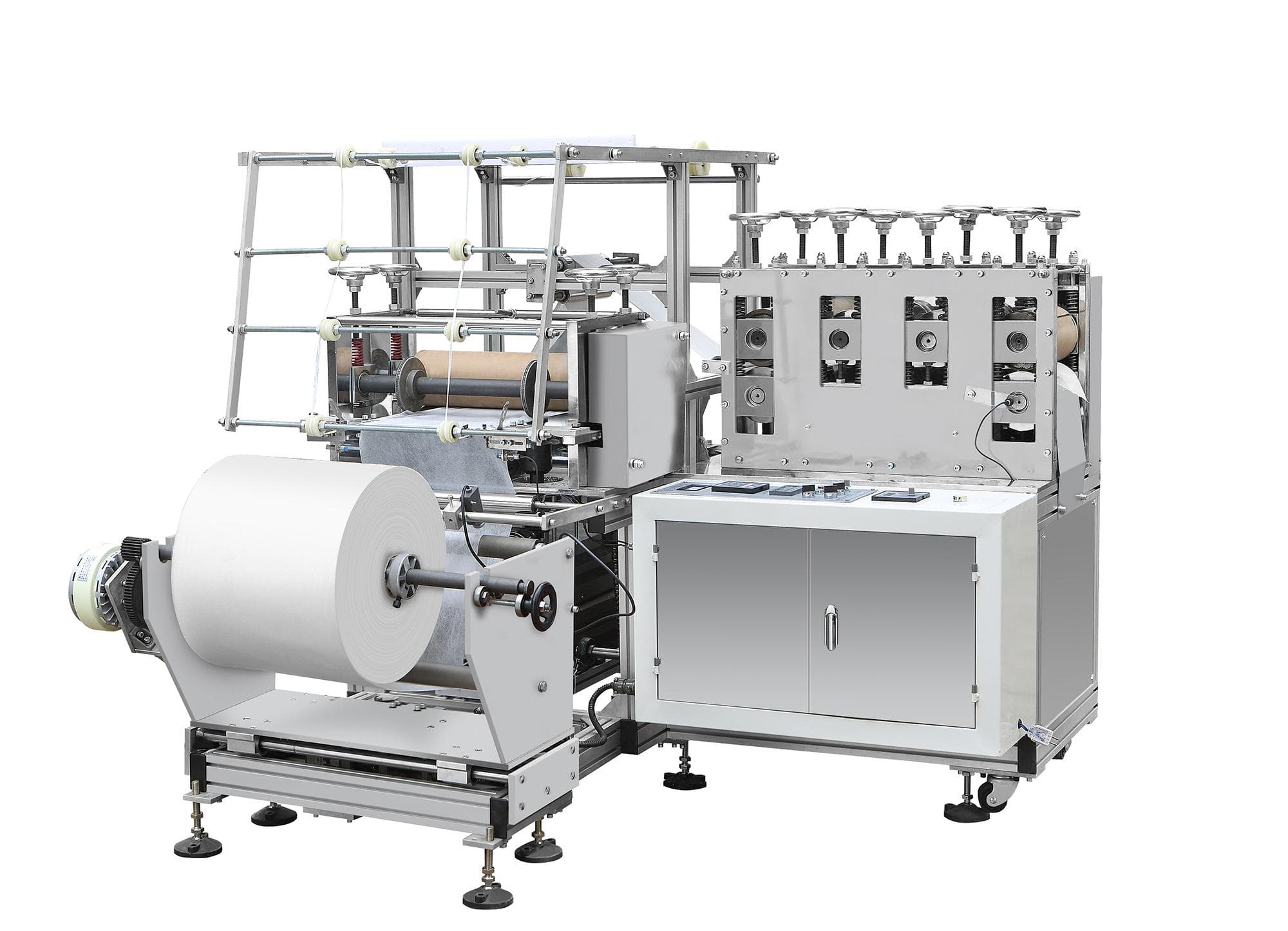 Изображение оборудования: Автоматическое оборудование для производства бахил из нетканого материала