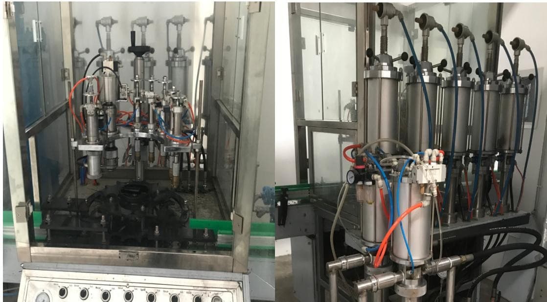 Линия для наполнения баллонов с туристическим газом - изображение 4, детальный вид оборудования