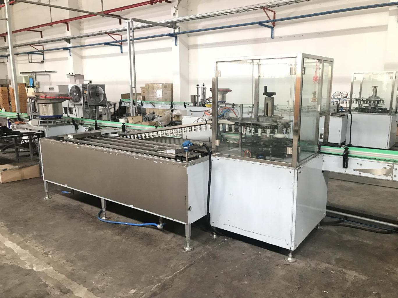 Линия для наполнения баллонов с туристическим газом - изображение 7, детальный вид оборудования