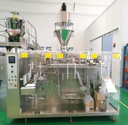 Машина для фасовки в пакеты дой-пак  (с подачей готовых пакетов) - изображение 1, детальный вид оборудования