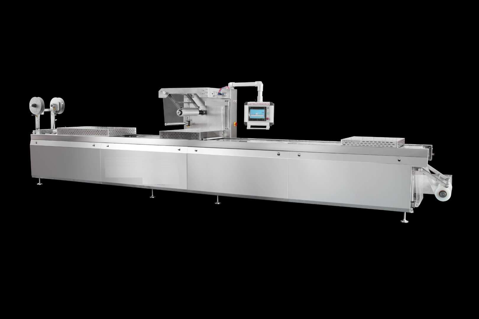 Машина для упаковки с использованием бумаги и пластиковой пленки - изображение 1, детальный вид оборудования