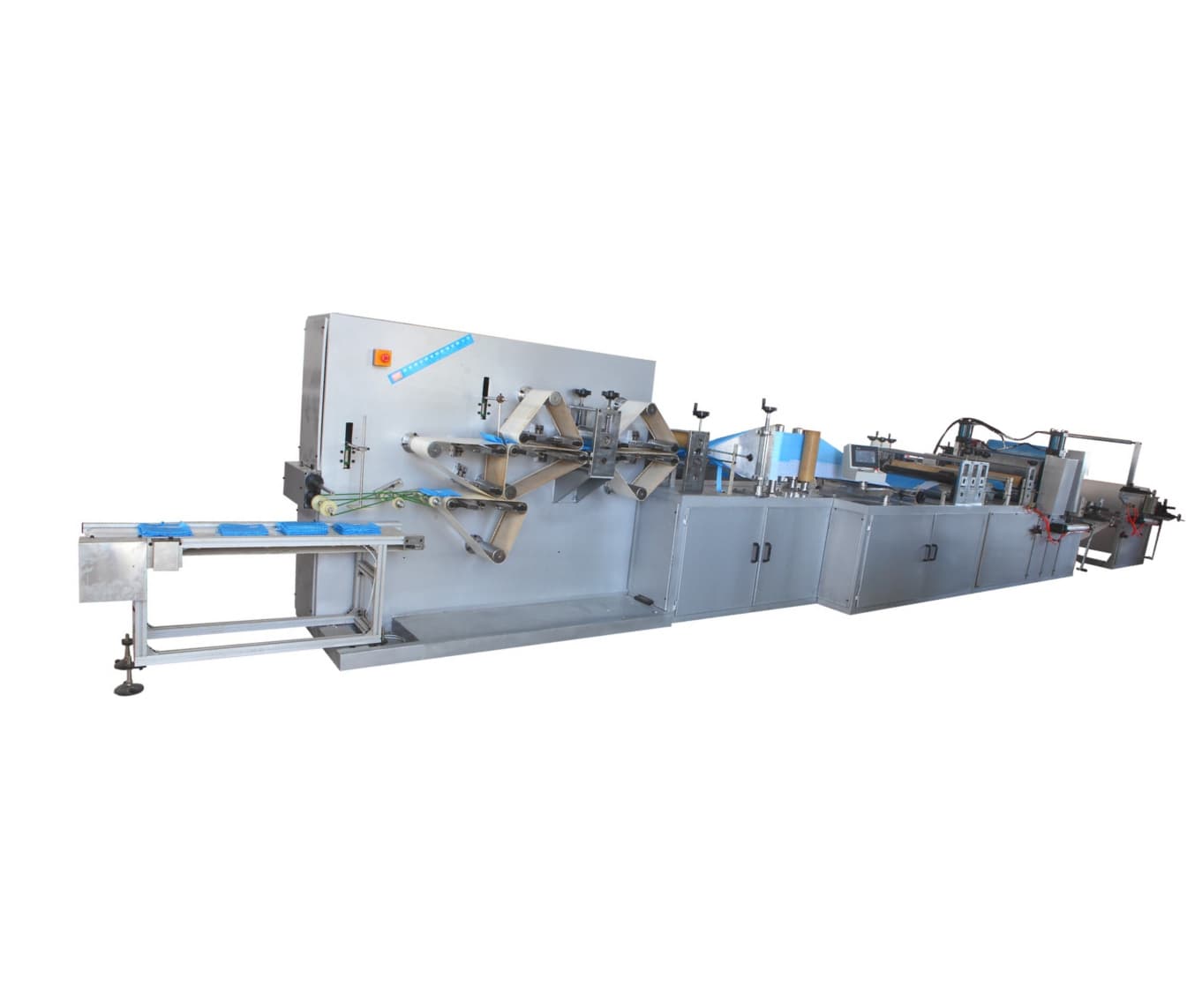 Машина для производства одноразовых нагрудников - изображение 1, детальный вид оборудования