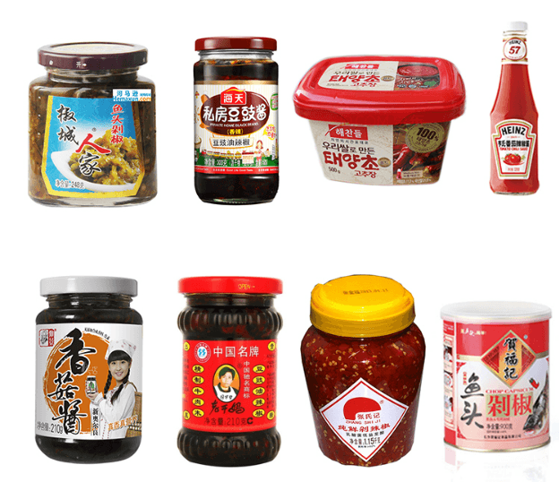 Изображение продукта: Линия для розлива соусов в банку с закручивающейся крышкой и нанесения этикетки