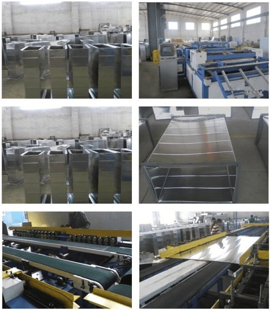 Автоматическая линия для производства прямоугольных воздуховодов - изображение 2, детальный вид оборудования