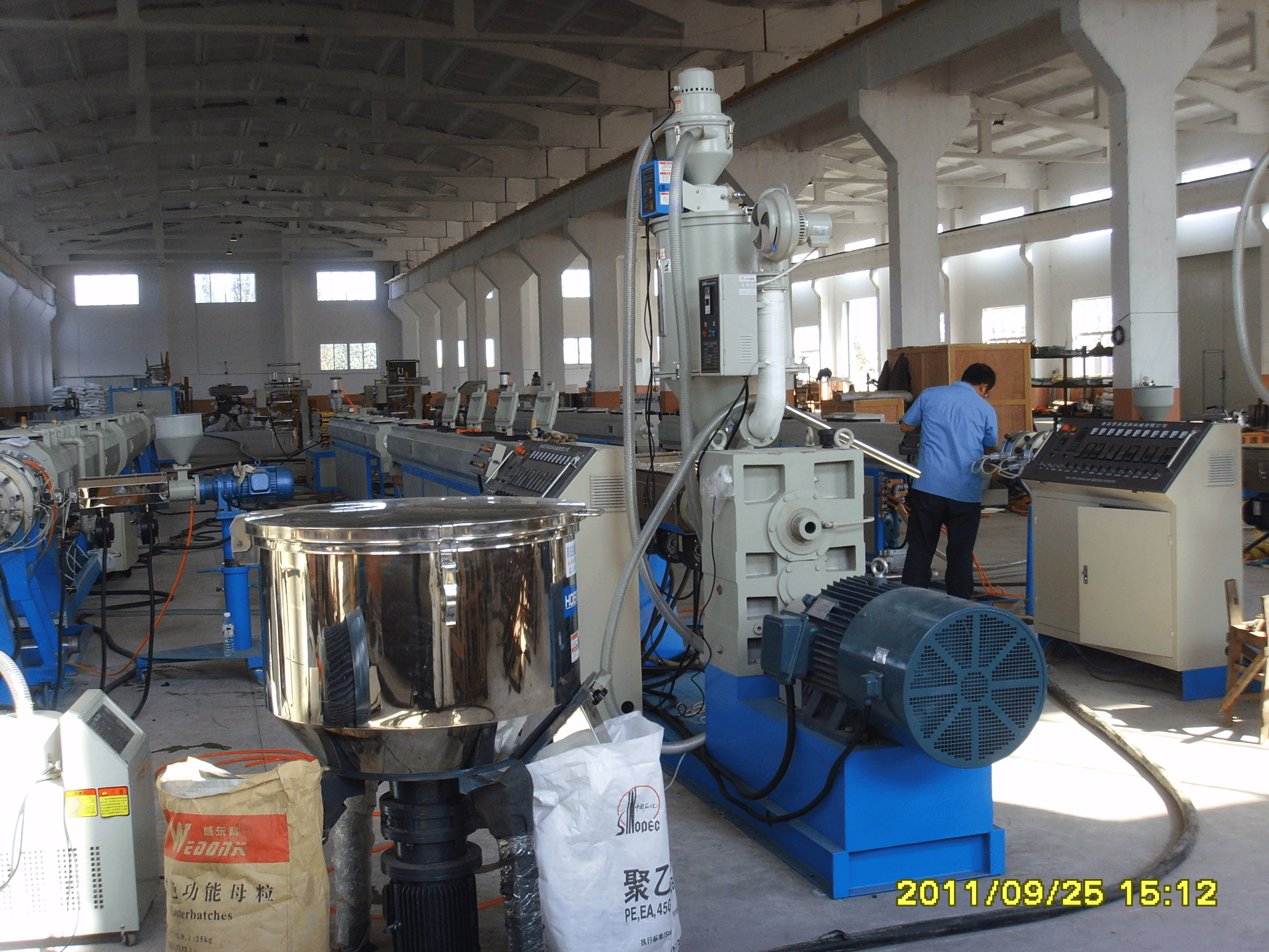 Линия по производству полипропиленовых труб - изображение 1, детальный вид оборудования