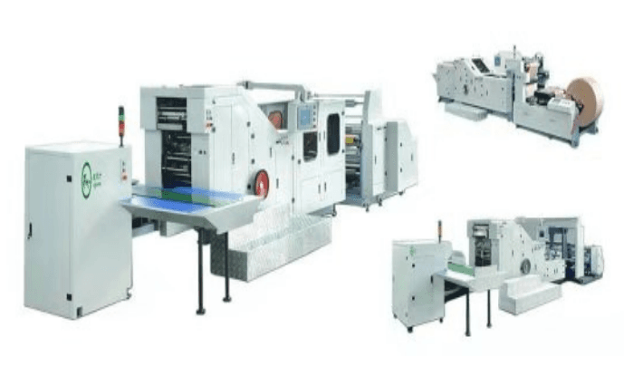 Полуавтоматическая линия для производства бумажных пакетов с ручками и квадратным дном - изображение 2, детальный вид оборудования