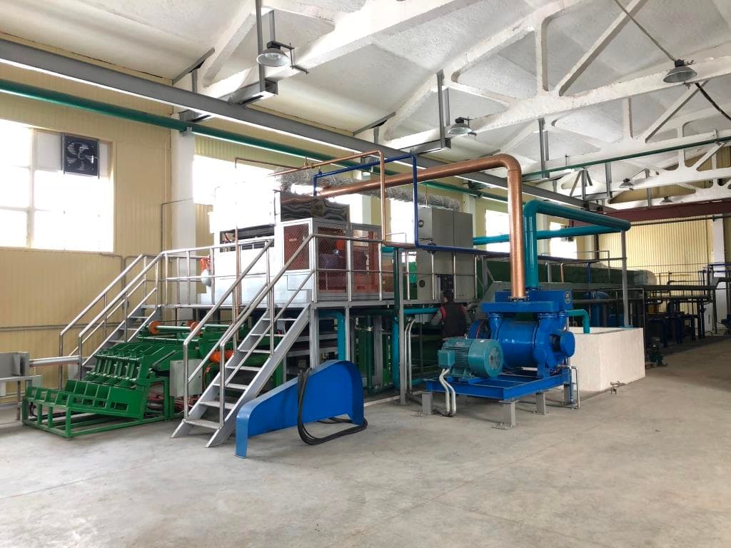 Изображение оборудования: Оборудование (линия) для производства яичных лотков