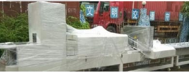 Линия для производства эластичных лепестковых шлифовальных кругов - изображение 5, Термоусадочная упаковочная машина