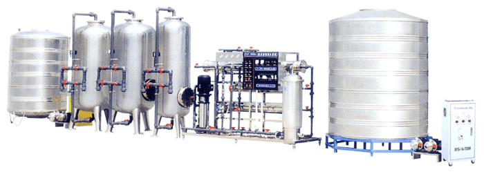 Оборудование для розлива воды - изображение 2, Система подготовки воды на 10 тонн