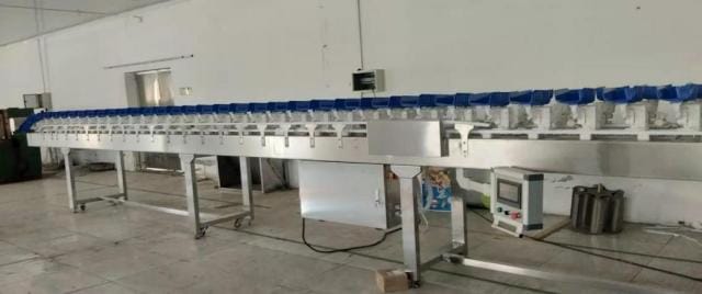Оборудование для производства и обработки куриных лап - изображение 7, Сортировочные весы коробчатого типа