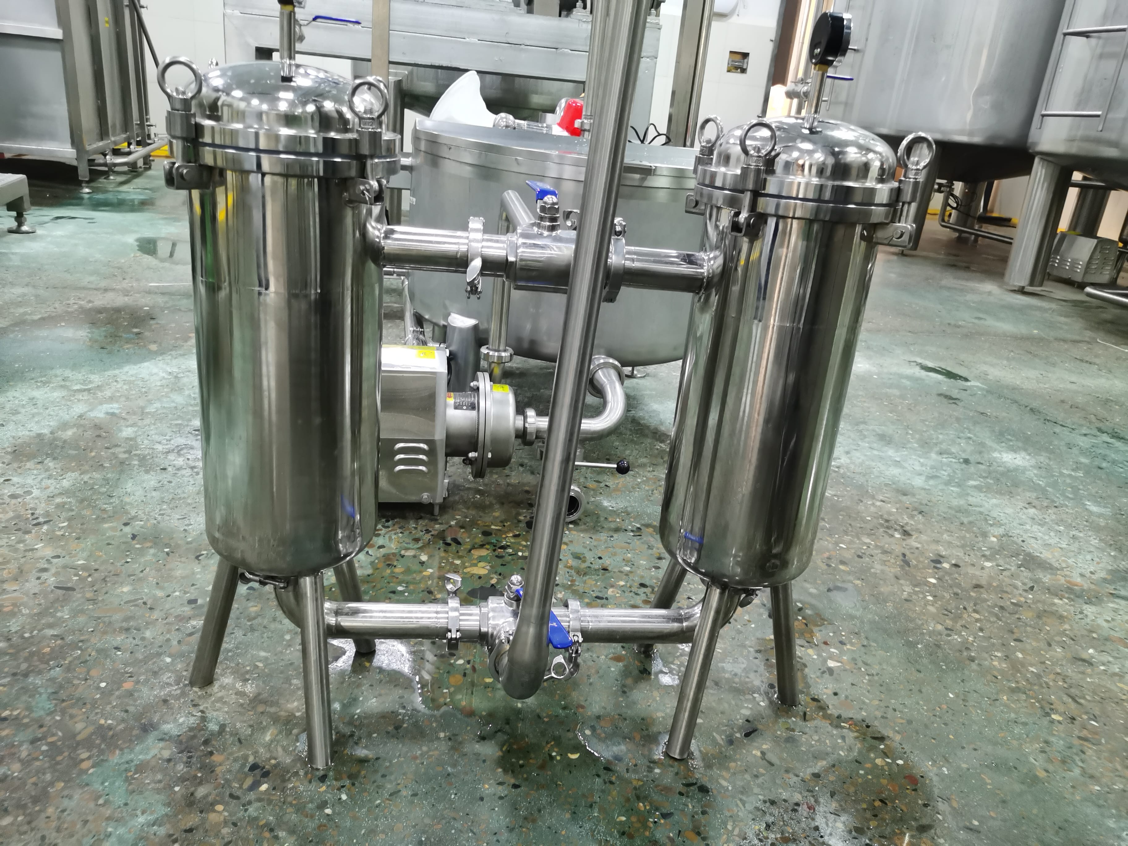 Оборудование для производства яблочного пюре - изображение 22, Фильтр с двумя емкостями