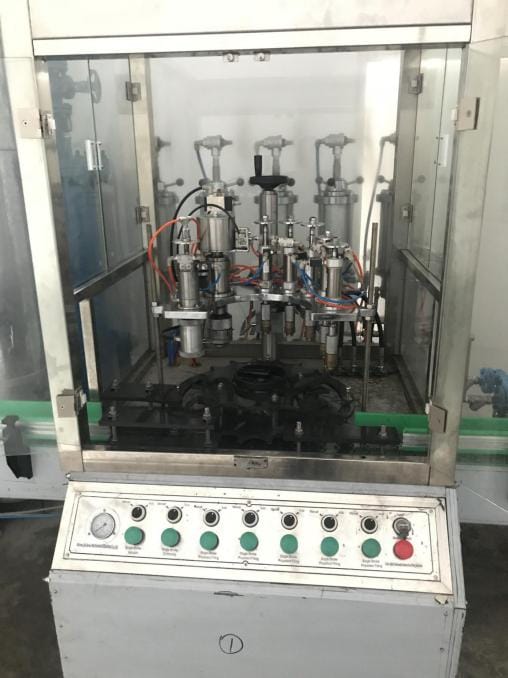 Линия для наполнения баллонов с туристическим газом - изображение 16, Автоматическое устройство запечатывания