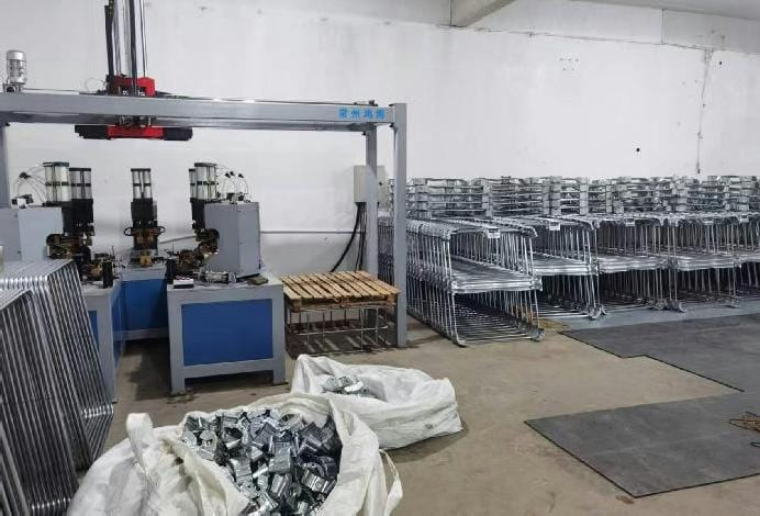 Оборудование для изготовления каркасов еврокубов - изображение 5, детальный вид оборудования