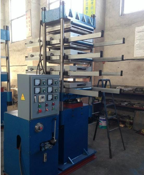 Оборудование для производства плитки из резиновой крошки - изображение 4, детальный вид оборудования