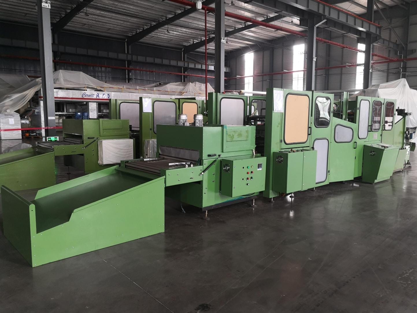 Изображение оборудования: Оборудование для производства упаковочной бумаги в рулонах