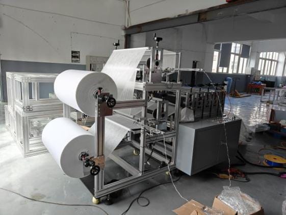 Оборудование для производства нарукавников из нетканого материала - изображение 2, детальный вид оборудования