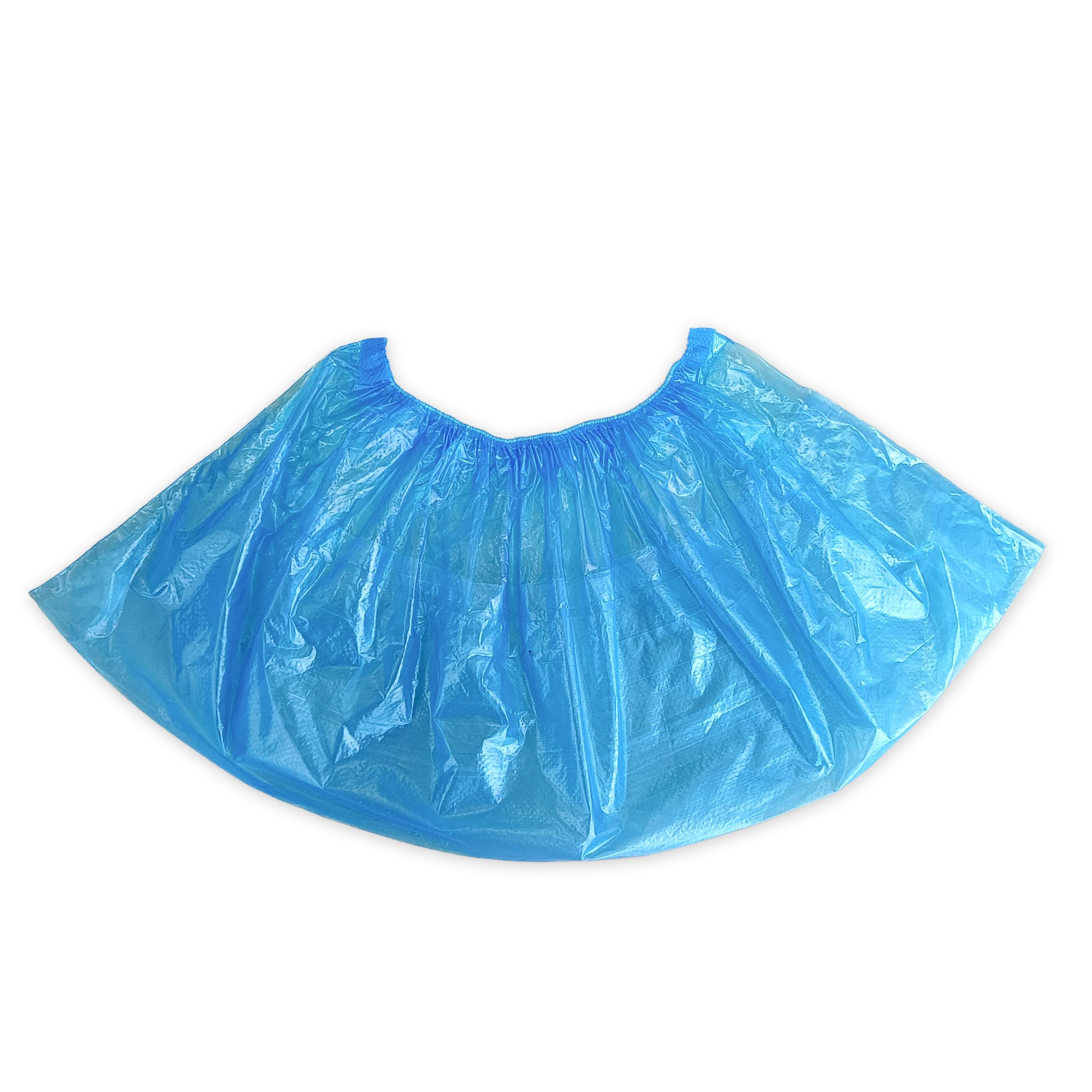 Изображение продукта: Автоматическое оборудование для производства двухслойных бахил из пленки с использованием ультразвука