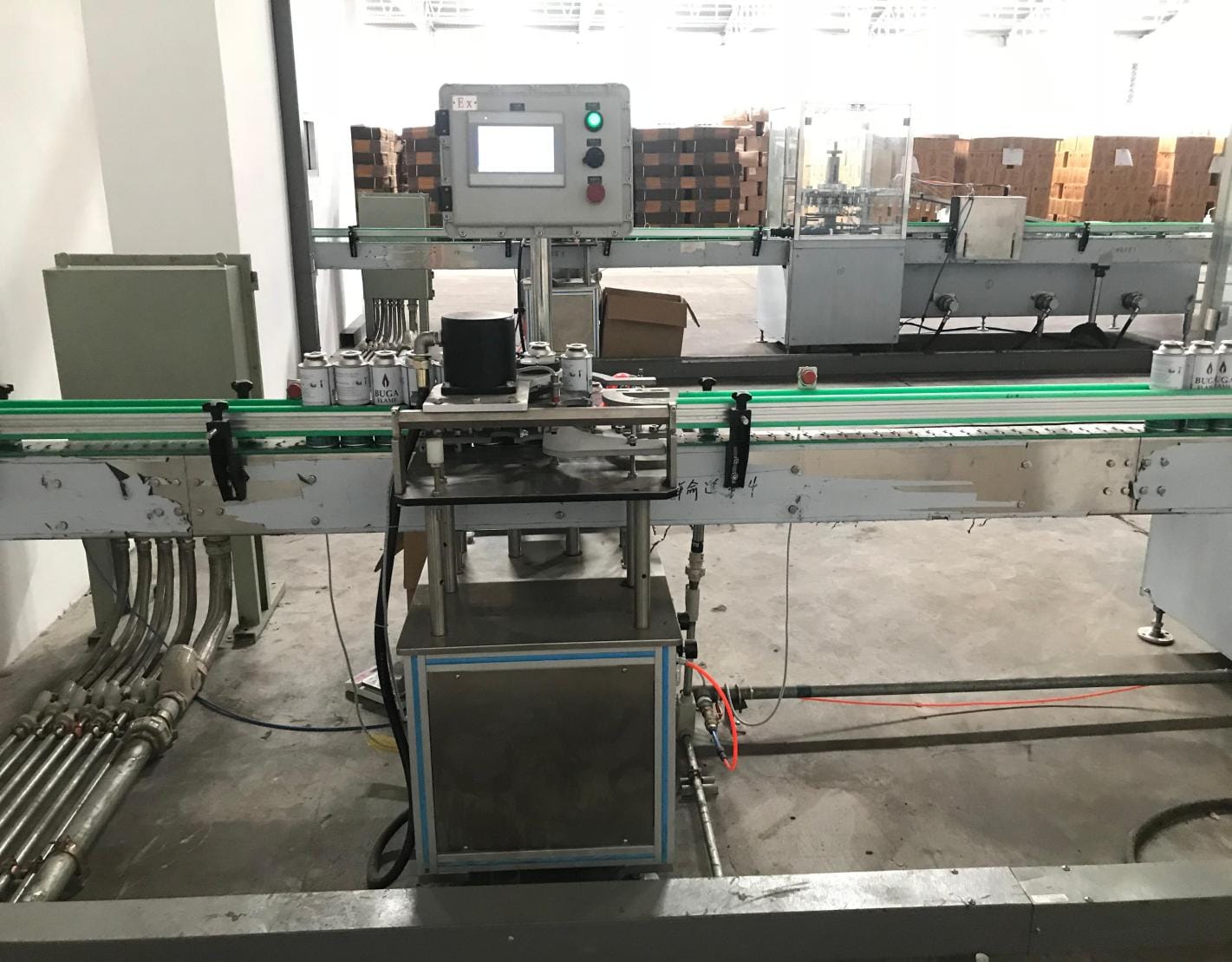 Линия для наполнения баллонов с туристическим газом - изображение 6, детальный вид оборудования