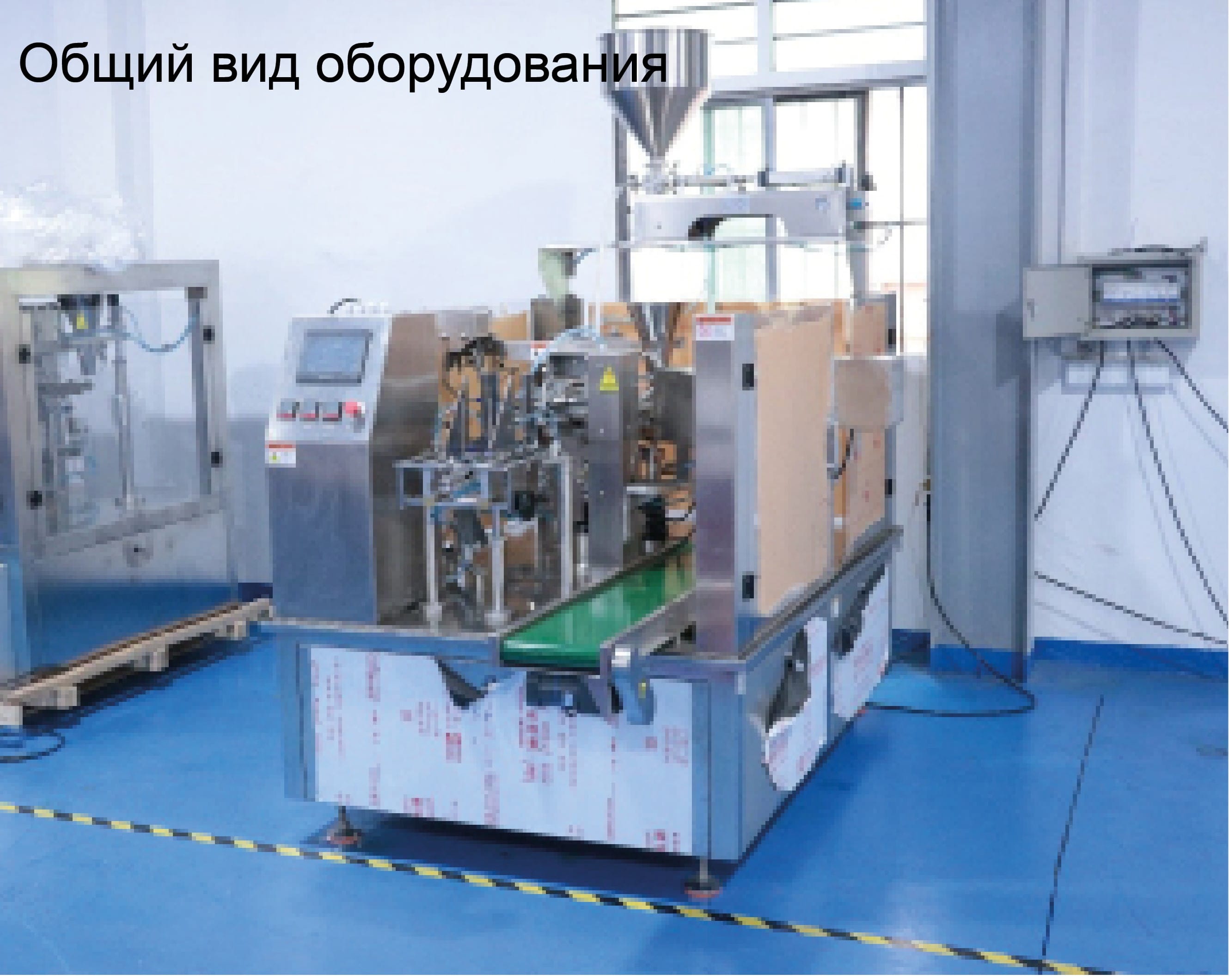 Автоматическая упаковочная машина (для упаковки жидкой, гелеобразной, кремообразной продукции) - изображение 1, детальный вид оборудования