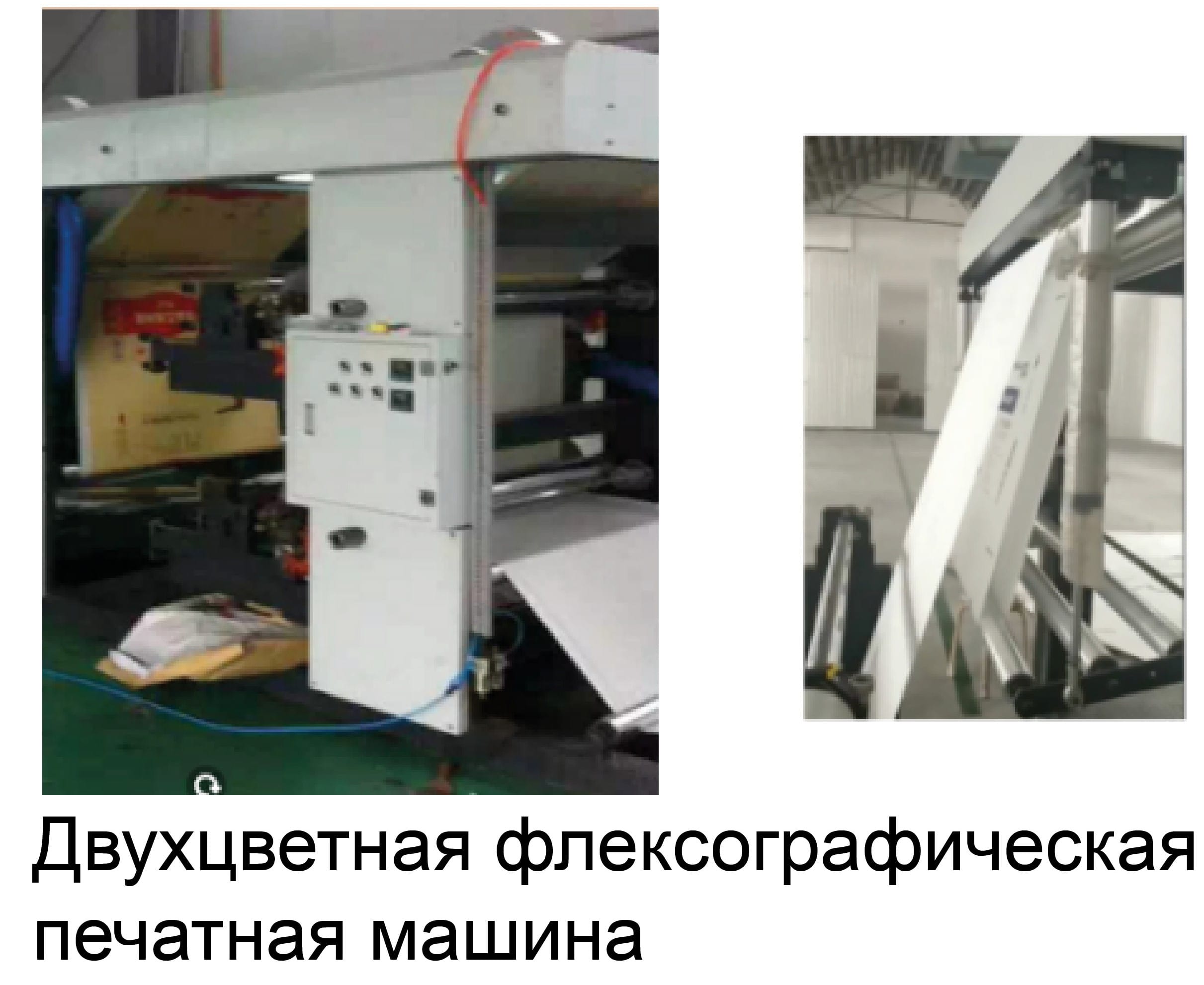 Оборудование для производства мешков из бумаги и плетеного полипропилена с нанесением печати - изображение 2, детальный вид оборудования