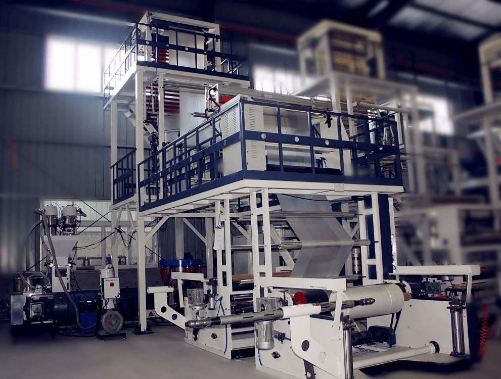 Однослойный экструдер для пленки - изображение 1, детальный вид оборудования