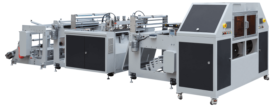 Машина для производства фасовочных пакетов на шпуле в два потока - изображение 1, детальный вид оборудования