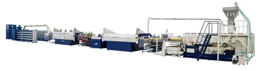 Линия экструзии плоской нити - изображение 1, детальный вид оборудования