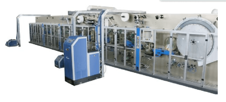 Автоматическая линия для производства женских ежедневных прокладок - изображение 1, детальный вид оборудования