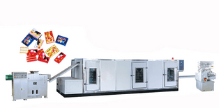 Линия для производства двухцветной жевательной резинки квадратной формы - изображение 1, детальный вид оборудования