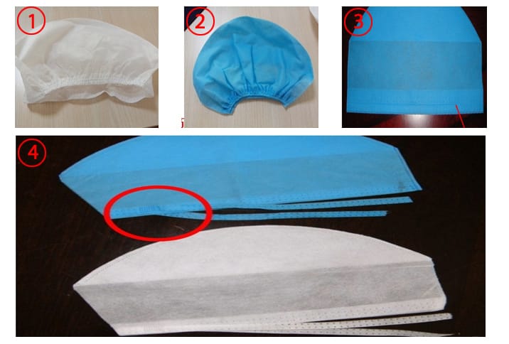 Изображение продукта: Оборудование для производства одноразовых шапочек для врачей