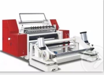 Машина для нарезания и перемотки пленки горизонтального типа - изображение 1, детальный вид оборудования