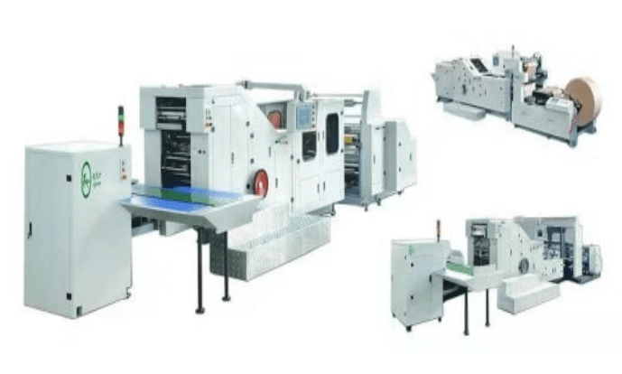 Полуавтоматическая линия для производства бумажных пакетов с ручками и квадратным дном - изображение 2, детальный вид оборудования