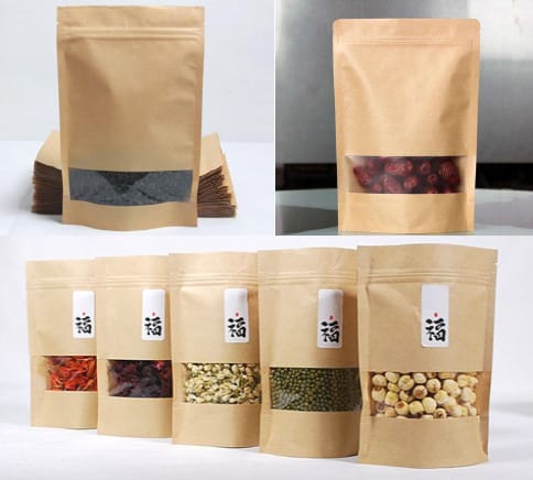 Изображение продукта: Оборудование для производства крафт-пакетов с окошком и замком зип-лок