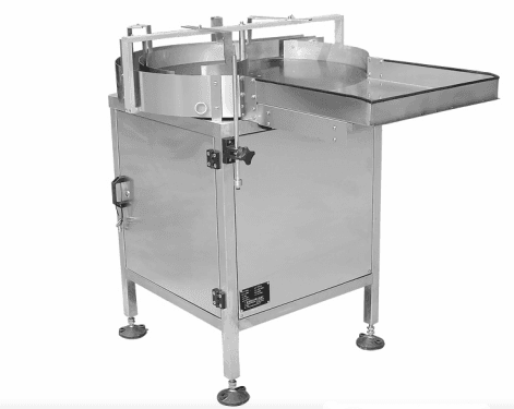 Линия для розлива соусов в банку с закручивающейся крышкой и нанесения этикетки - изображение 1, Автоматическая машина подачи банок