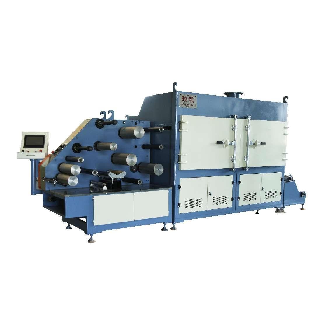 Линия по производству ленты ФУМ - изображение 9, Машина для растяжения ленты ФУМ PTFE, с ЧПУ (14 роликов, усиленный тип)