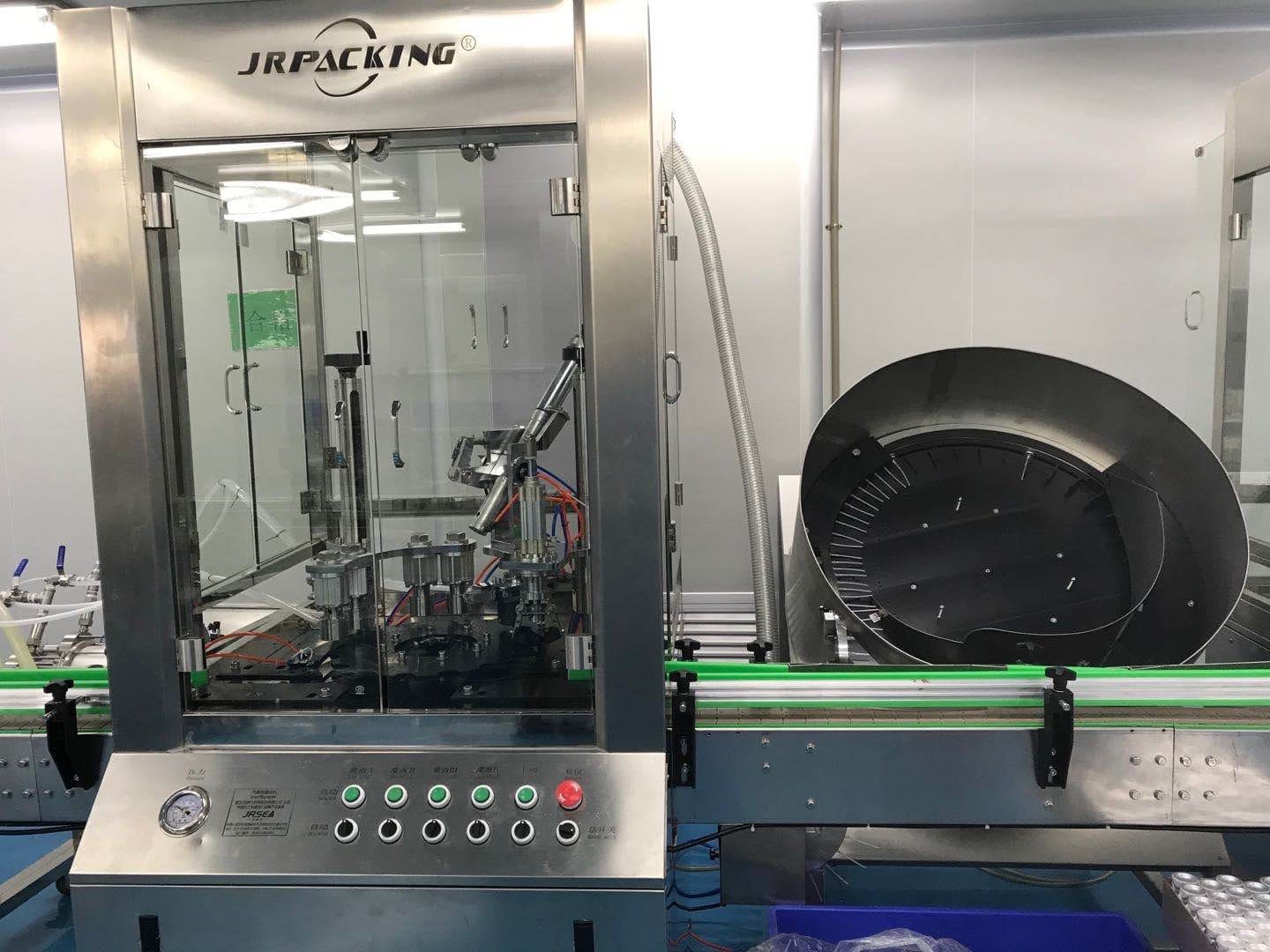 Автоматическая линия для наполнения аэрозольных баллонов - изображение 3, Блок автоматического наполнения