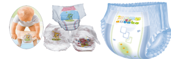 Изображение продукта: Линия для производства подгузников-трусиков для детей