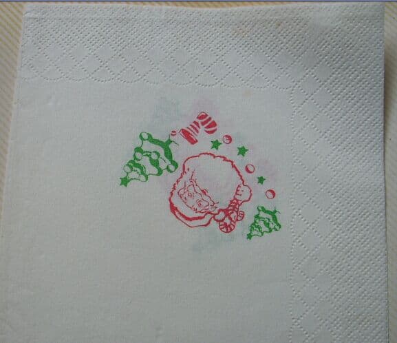 Изображение продукта: Оборудование для производства бумажных салфеток с нанесением печати двух цветов